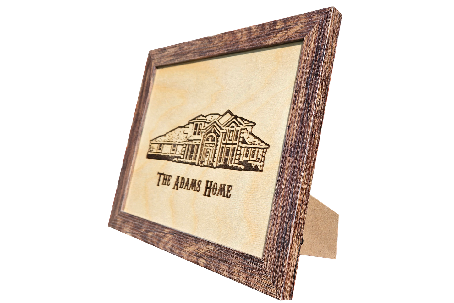 Closing Table Victory: Custom Engraved Home Portrait
